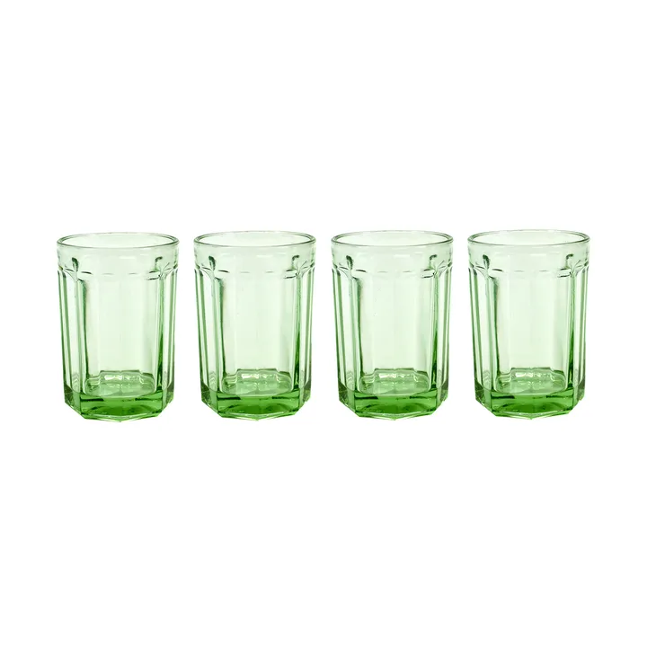 Fish & Fish Wasserglas 40cl 4er Pack Green - undefined - Serax