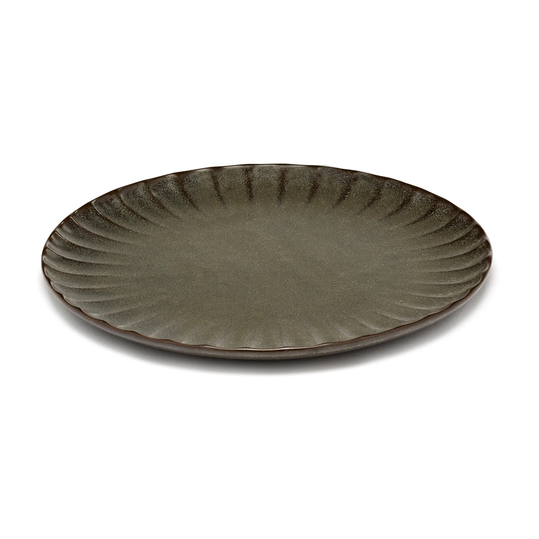 Inku Teller S Ø 18 cm, Green Serax