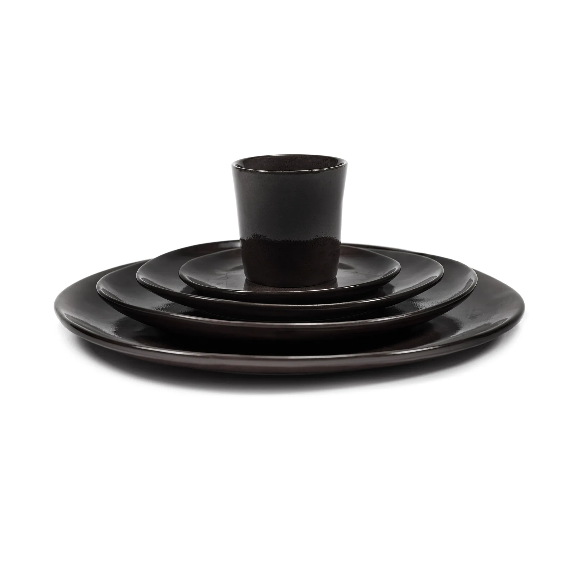 La Mère Teller XL Ø27 cm 2er-Pack, Dark brown Serax