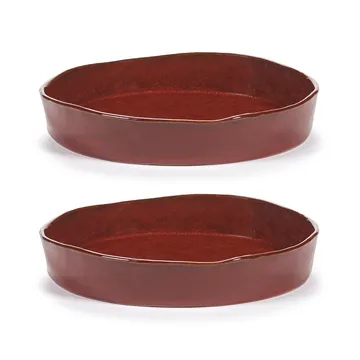 La Mère tiefer Teller M Ø23 cm 2er-Pack - Venetian red - Serax