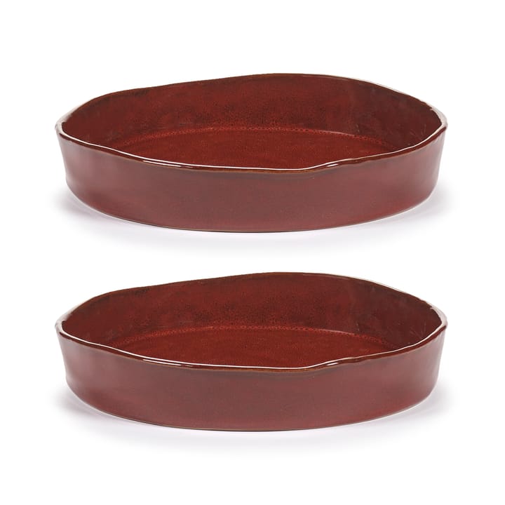 La Mère tiefer Teller M Ø23 cm 2er-Pack - Venetian red - Serax