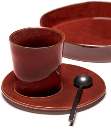 La Mère Untertasse für Kaffeetasse Ø14,5 cm 2er-Pack - Venetian red - Serax