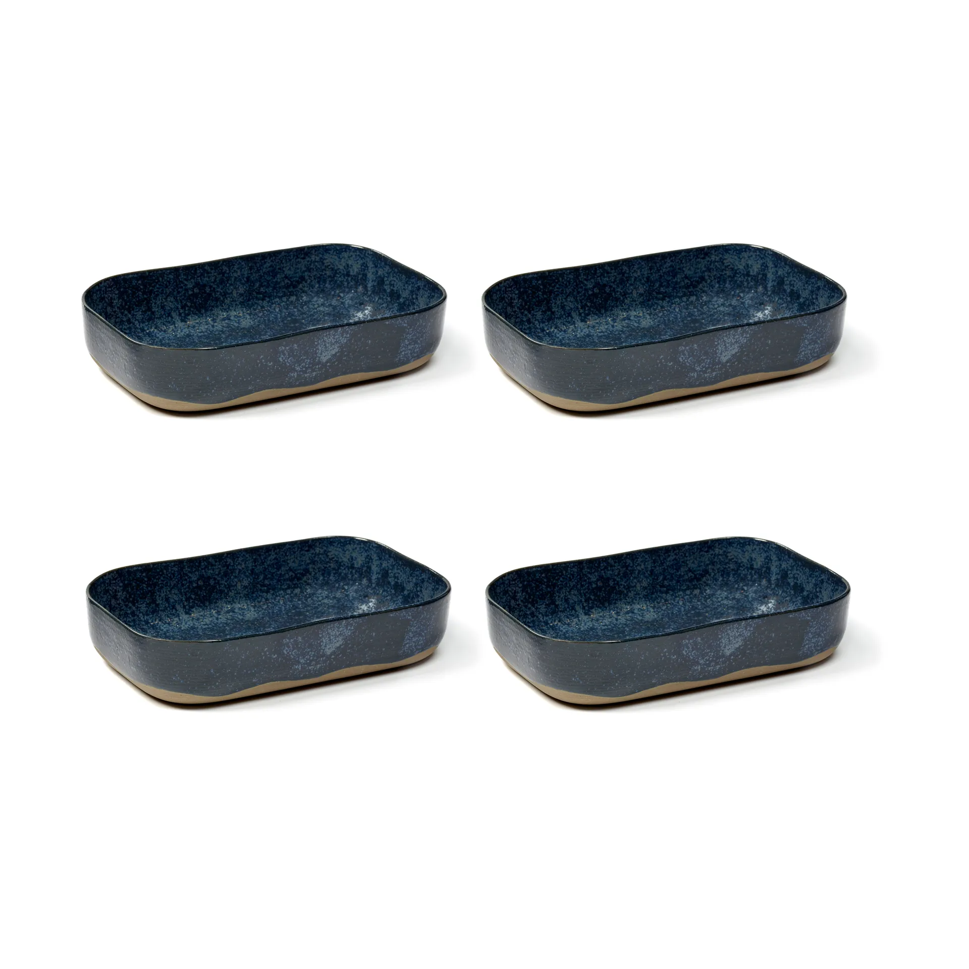 La Nouvelle Table extra tiefe Schale Nr. 5, 4er-Pack, Blue Serax
