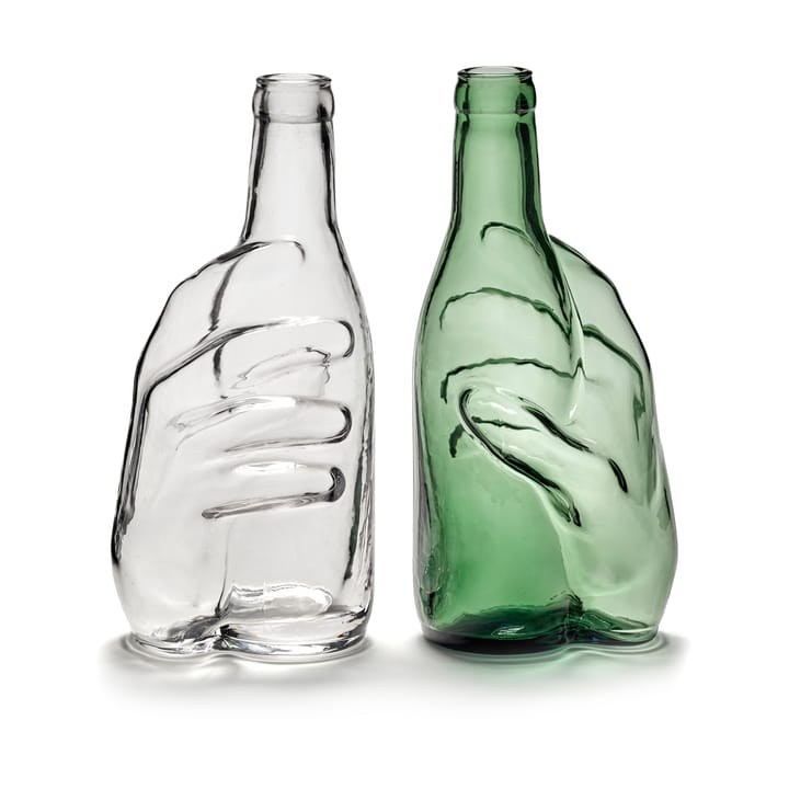 Les Objets Mouleversants Karaffe 0,95 L, Emerald green Serax