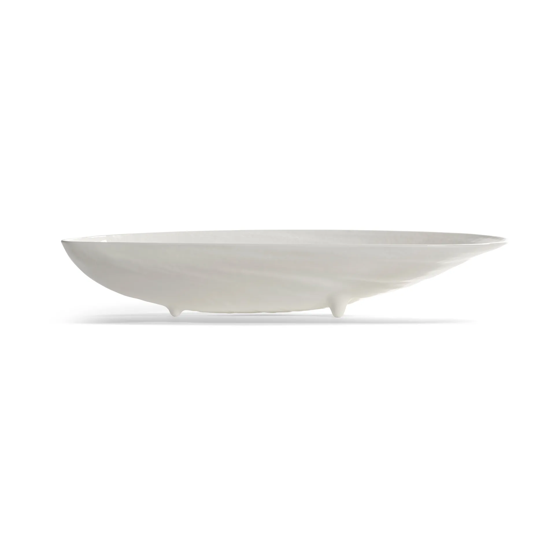 Les Objets Mouleversants Marcel Schale L 21,5x46 cm, White Serax