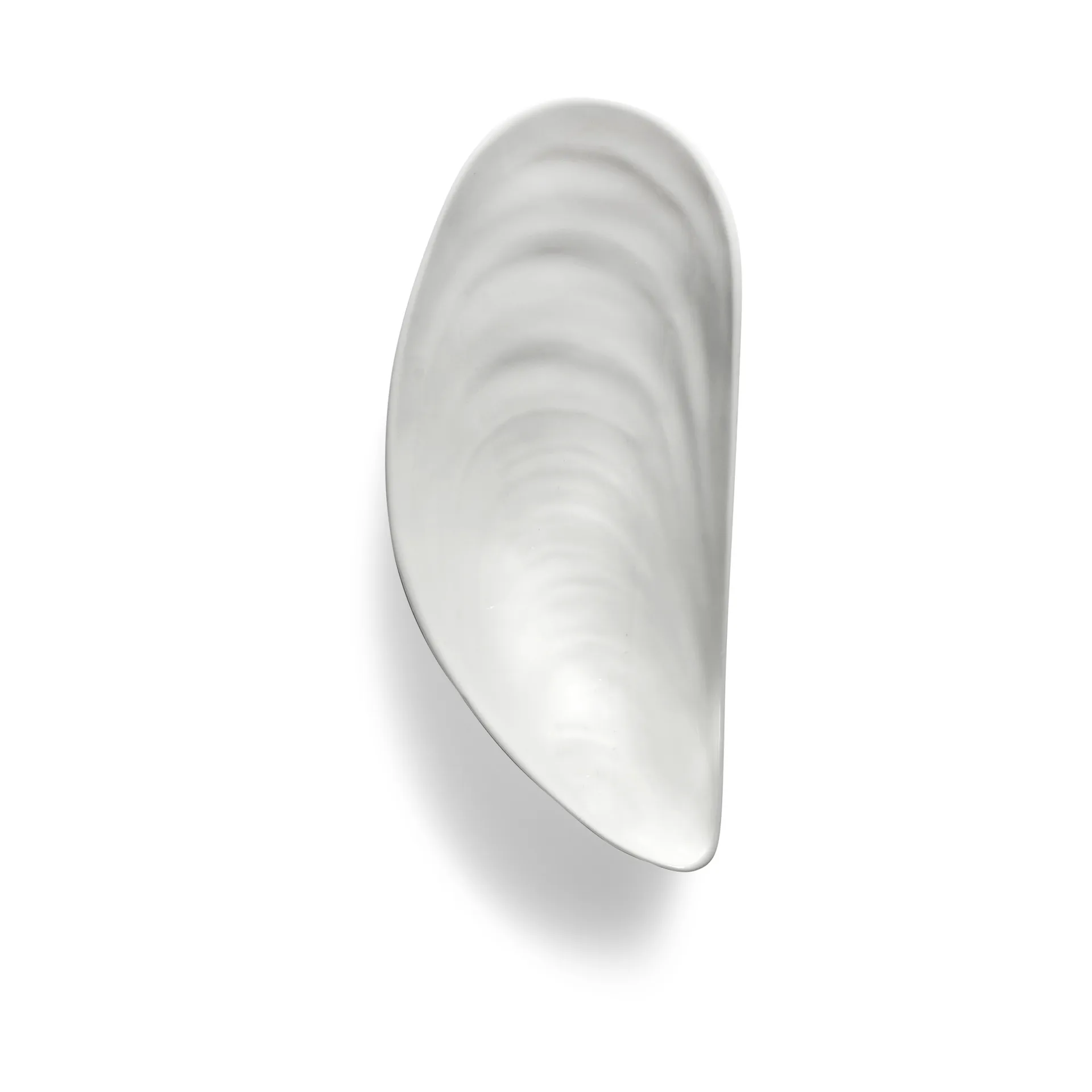 Les Objets Mouleversants Marcel Schale S 7,5x17,5 cm, White Serax