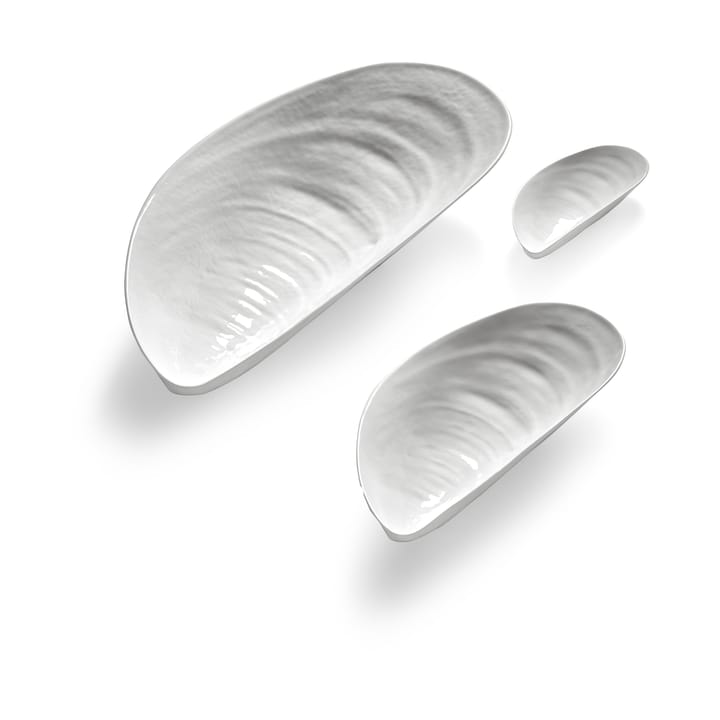 Les Objets Mouleversants Marcel Schale S 7,5x17,5 cm, White Serax