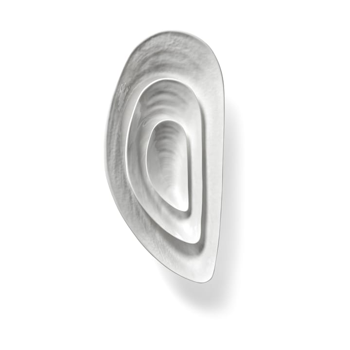 Les Objets Mouleversants Marcel Schale S 7,5x17,5 cm, White Serax