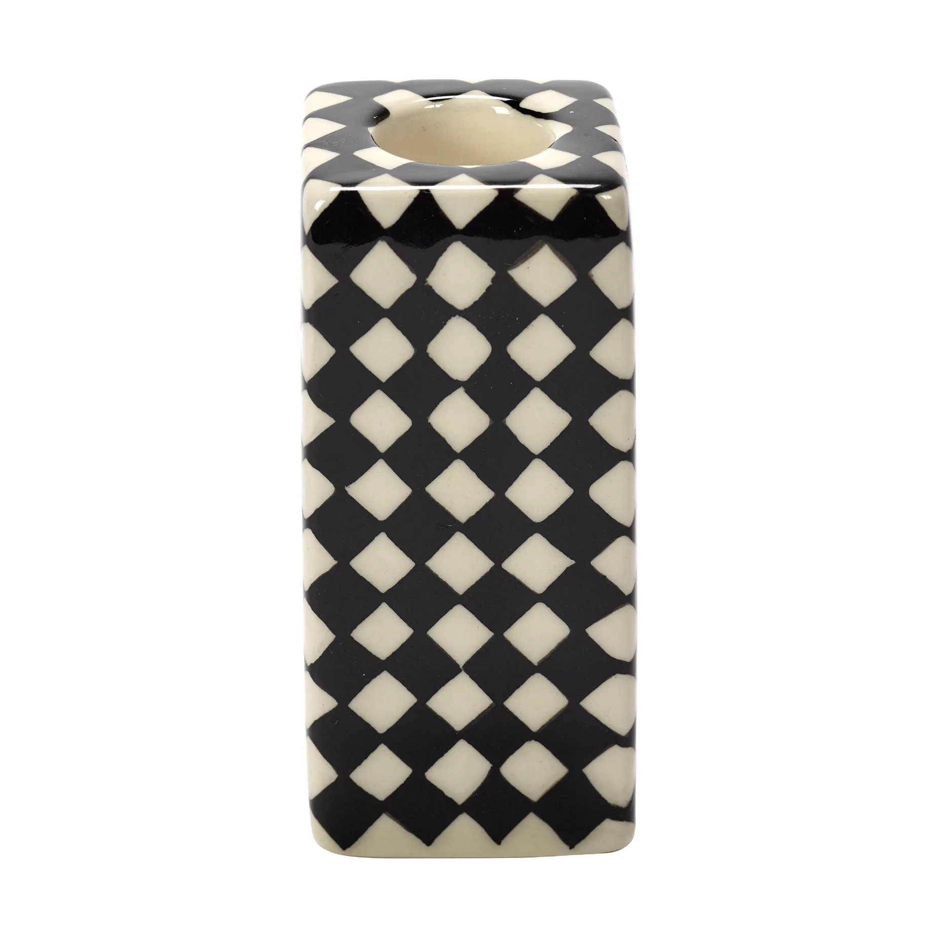 Les Objets Mouleversants N°1 Kerzenständer, Black-white Serax