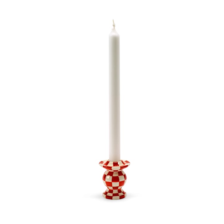 Les Objets Mouleversants N°2 Kerzenständer, Red-white Serax