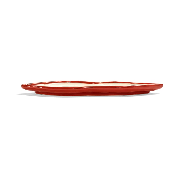 Les Objets Mouleversants Tablett M, Red-white Serax
