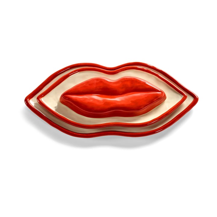 Les Objets Mouleversants Tablett S, Red Serax