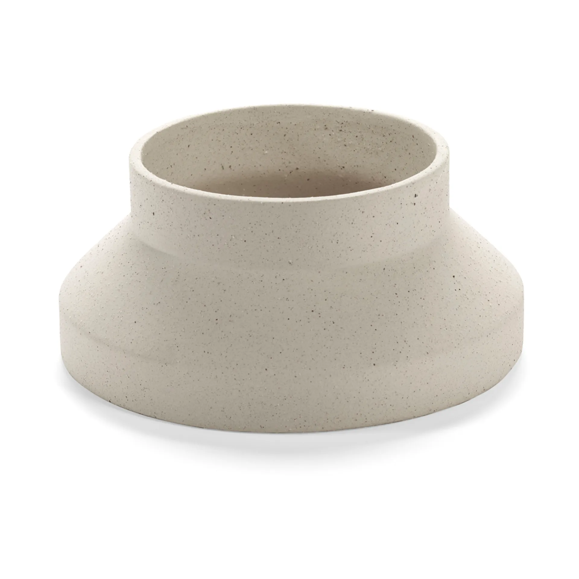 Mira Vase/Tortenplatte S, Beige Serax