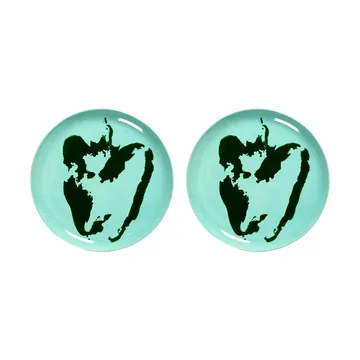 Ottolenghi Feast Teller L Ø26,5 cm 2er Pack - Azure-pepper green - Serax