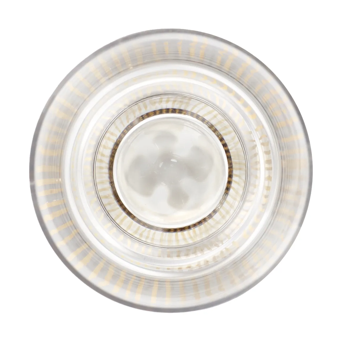 Ottolenghi Feast Wasserglas 33 cl 4er Pack, Stripes gold Serax