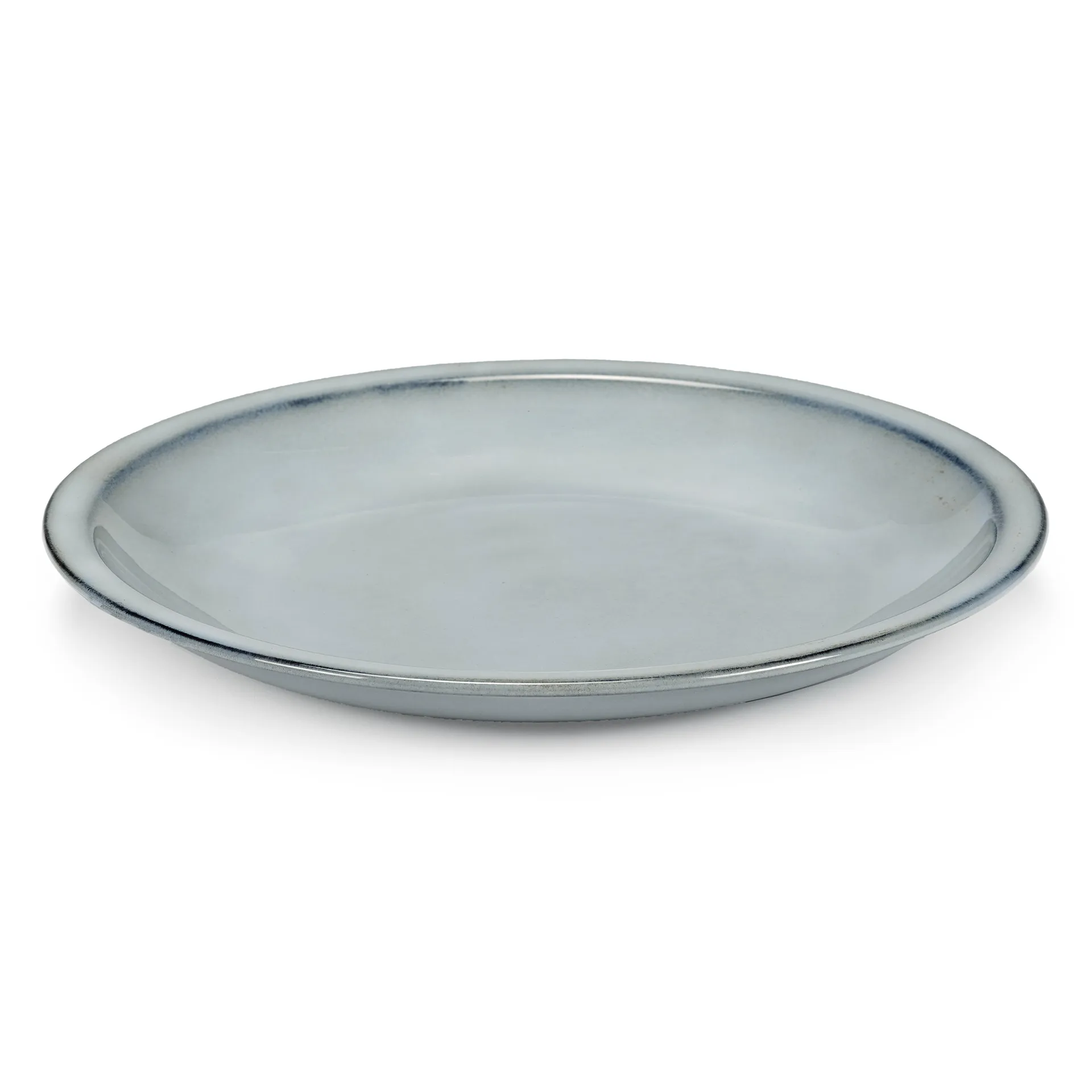 Pure Blue Glazed Teller Ø27,5cm, Blau Serax