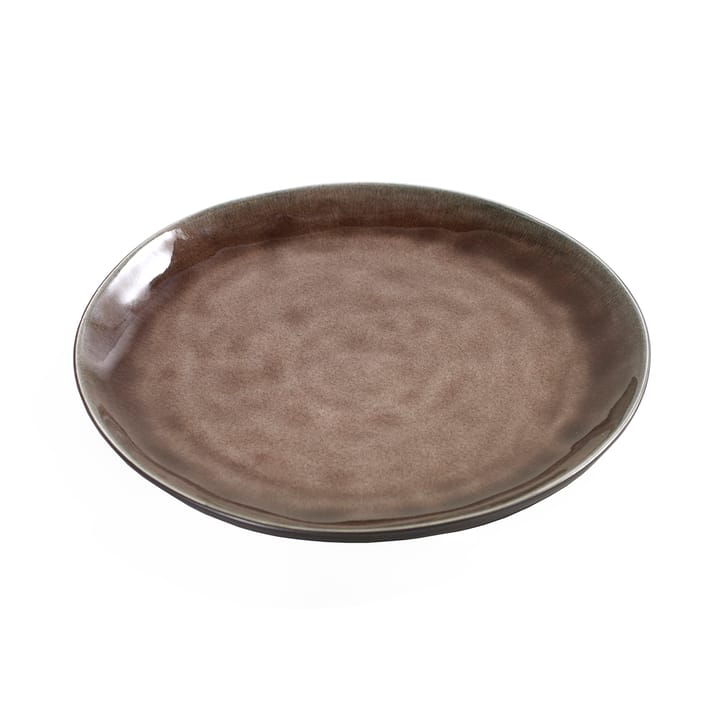 Pure kleiner Teller 20,5cm - Brown - Serax