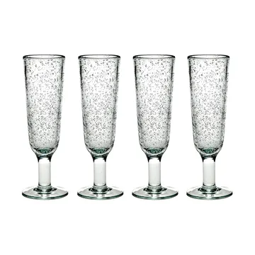 Pure Pascale Champagnerglas 4er Pack Klar - Serax