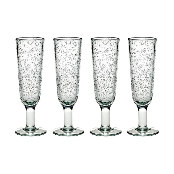 Pure Pascale Champagnerglas 4er Pack Klar - undefined - Serax