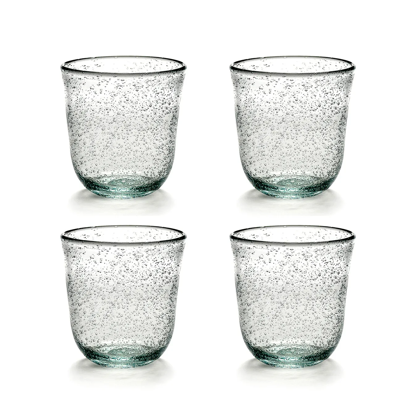 Pure Pascale Wasserglas 4er Pack Klar,  Serax