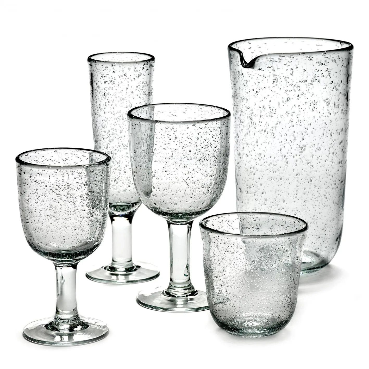 Pure Pascale Wasserglas 4er Pack Klar,  Serax