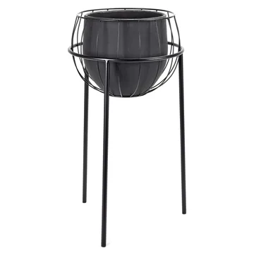 Serax Blumentopf mit Ständer - Black - Serax