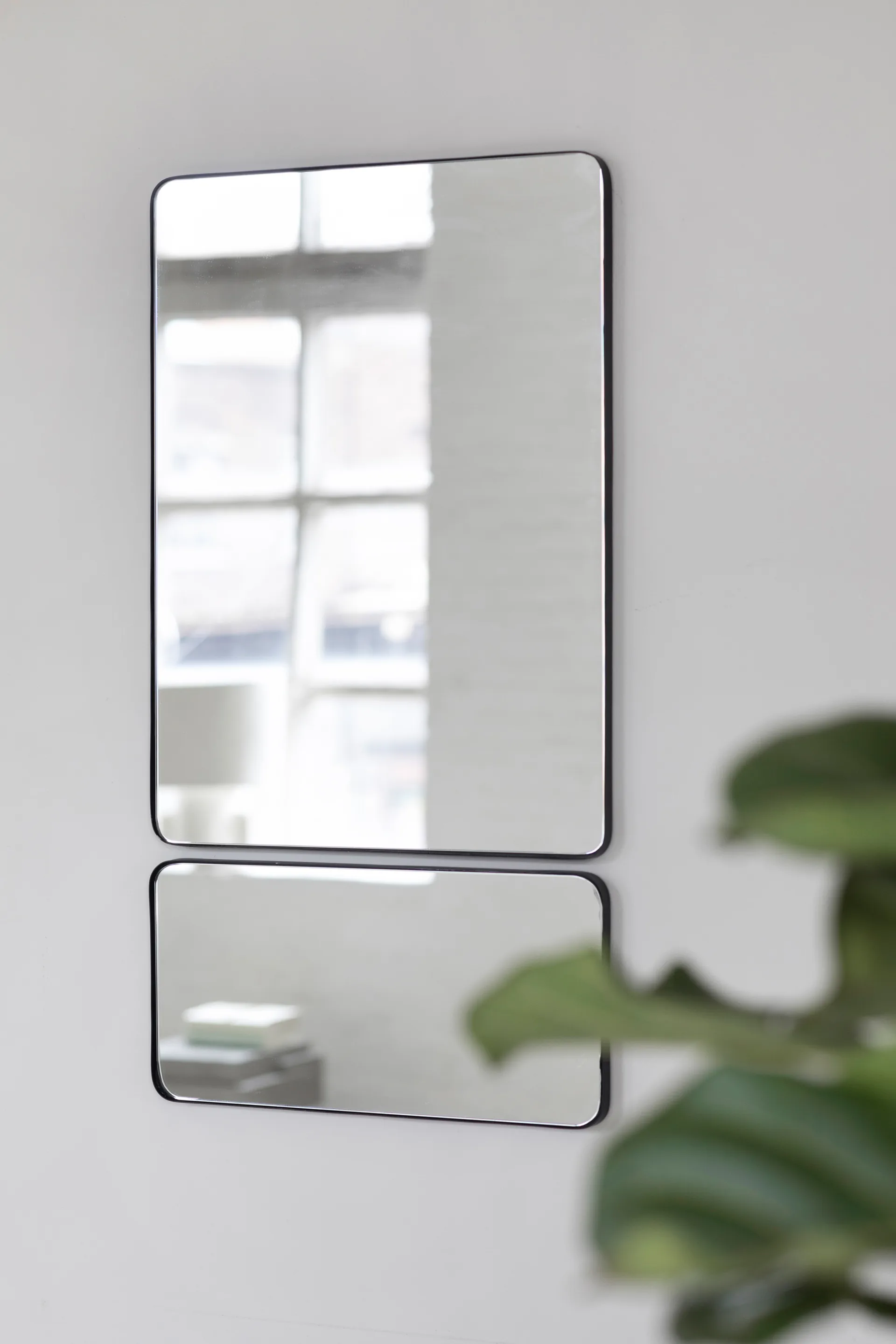 Serax Spiegel E 20 x 40 cm, Black Serax