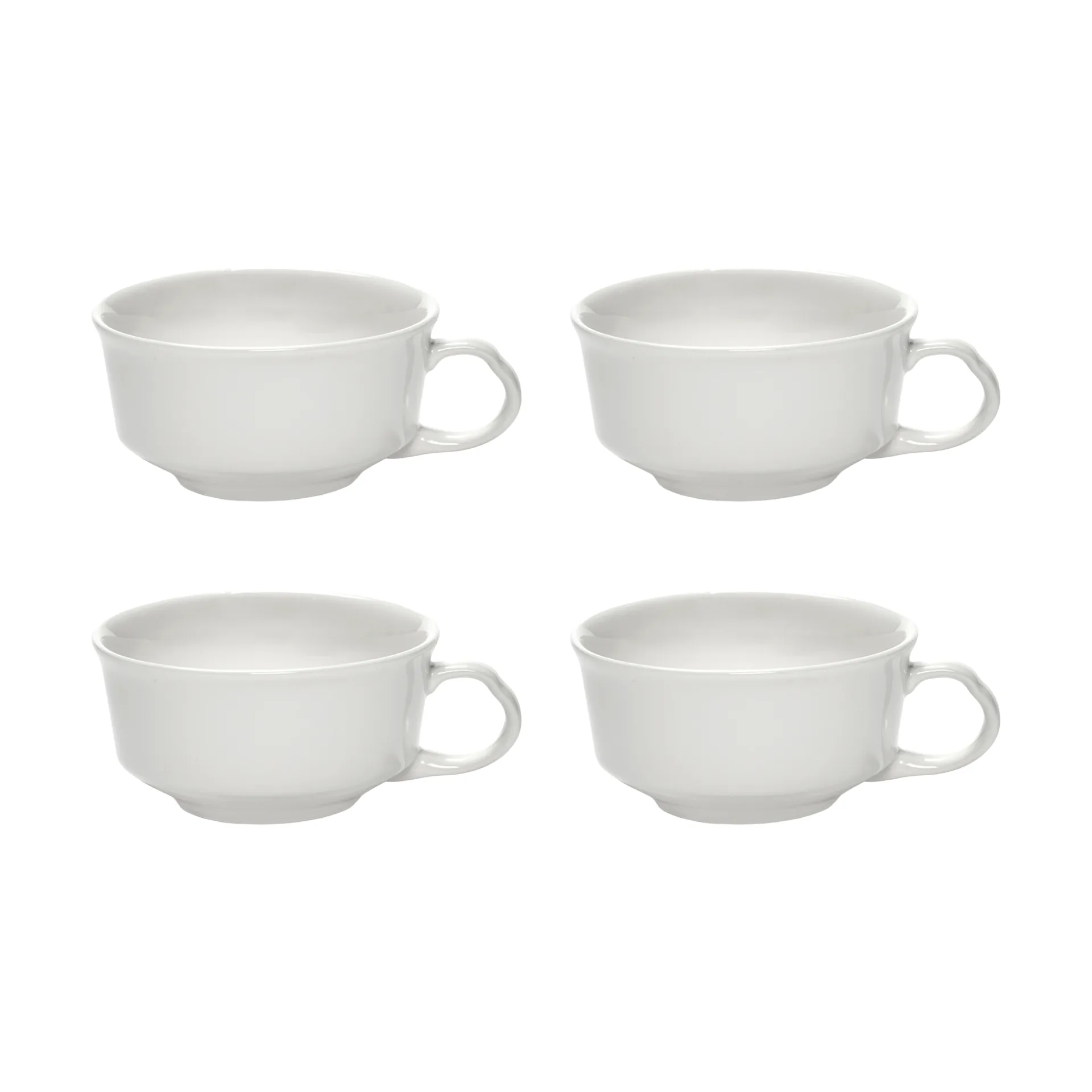 Silhouette Espressotasse 10 cl 4er pack, White Serax