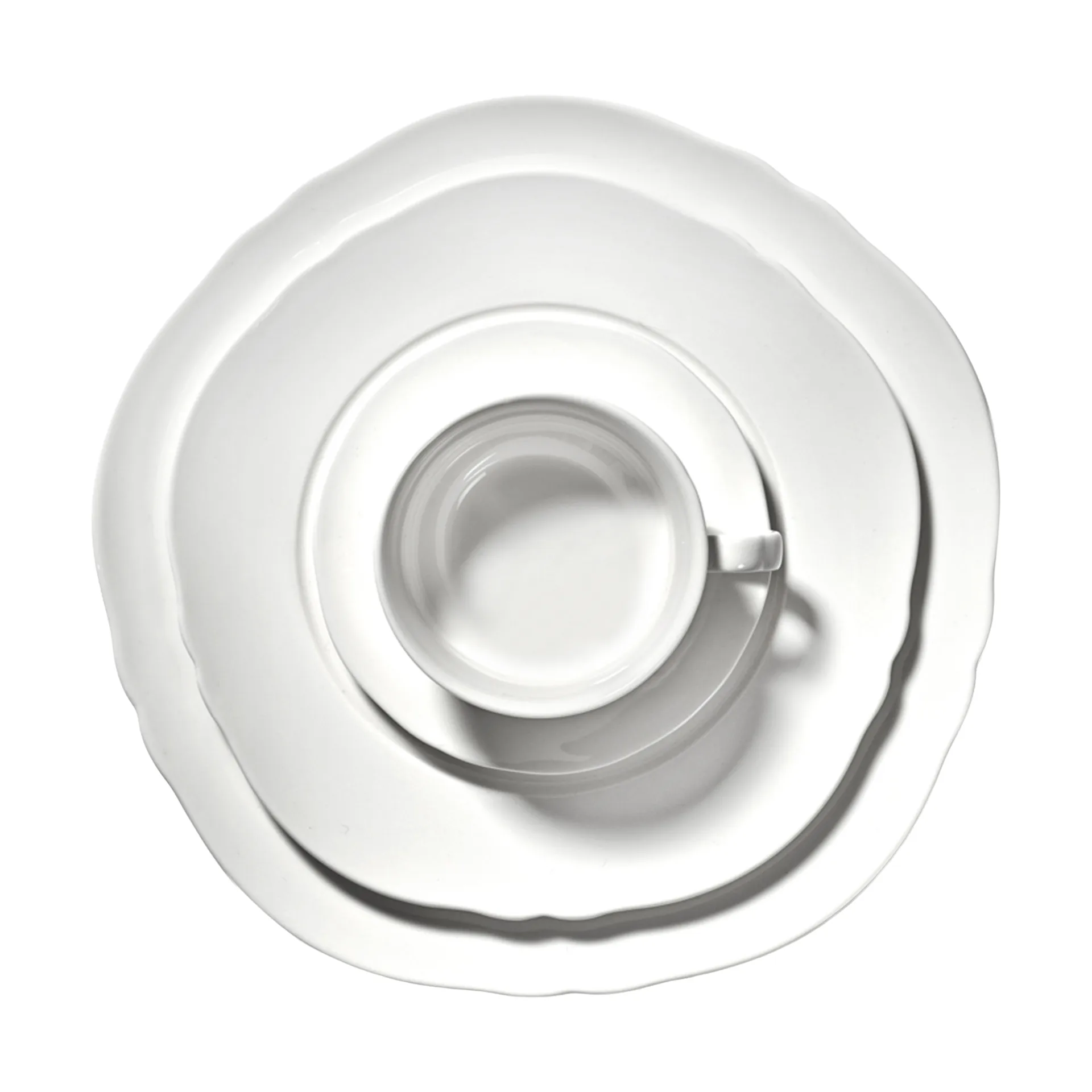 Silhouette Espressotasse 10 cl 4er pack, White Serax