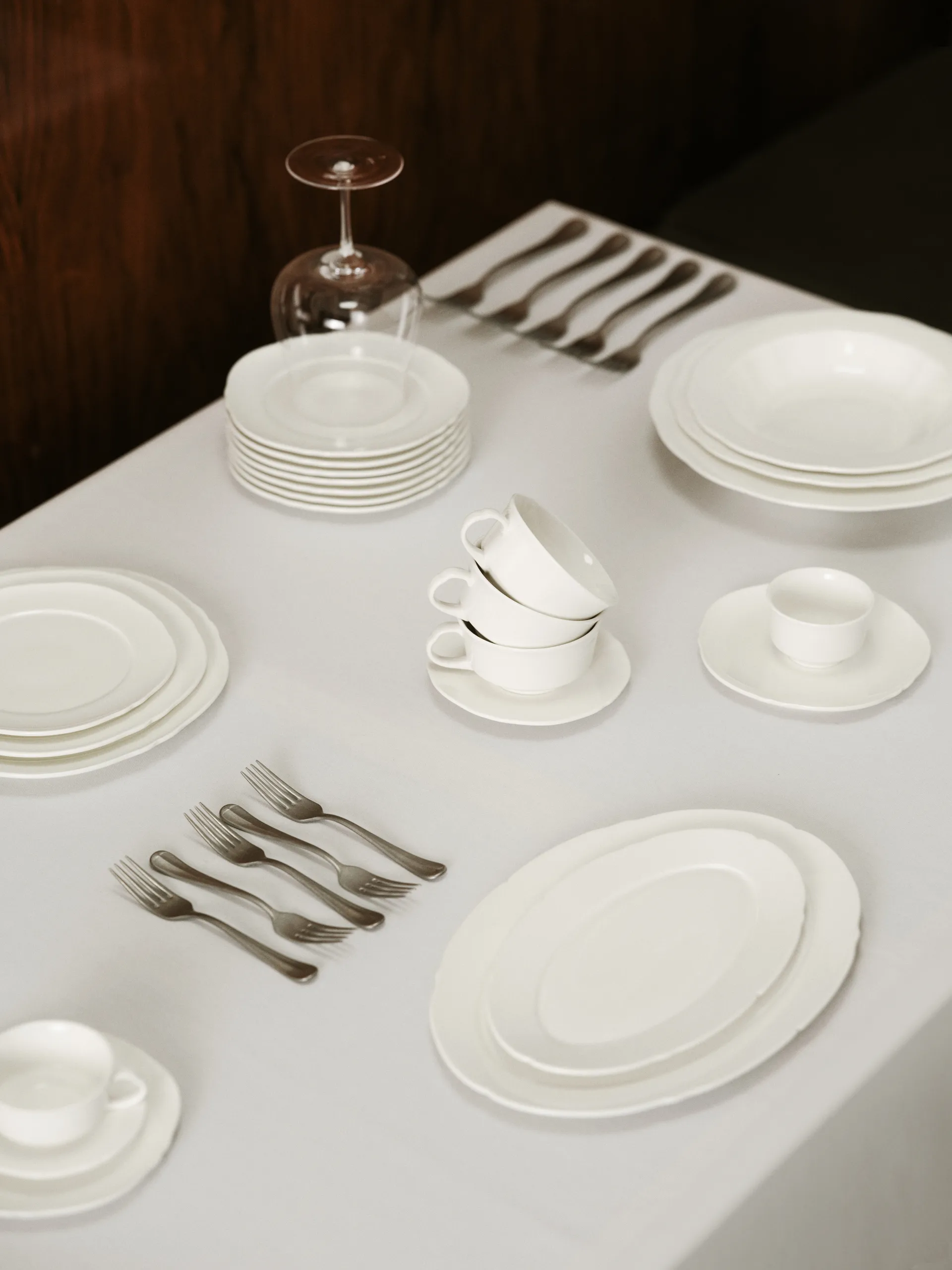 Silhouette Espressotasse 10 cl 4er pack, White Serax