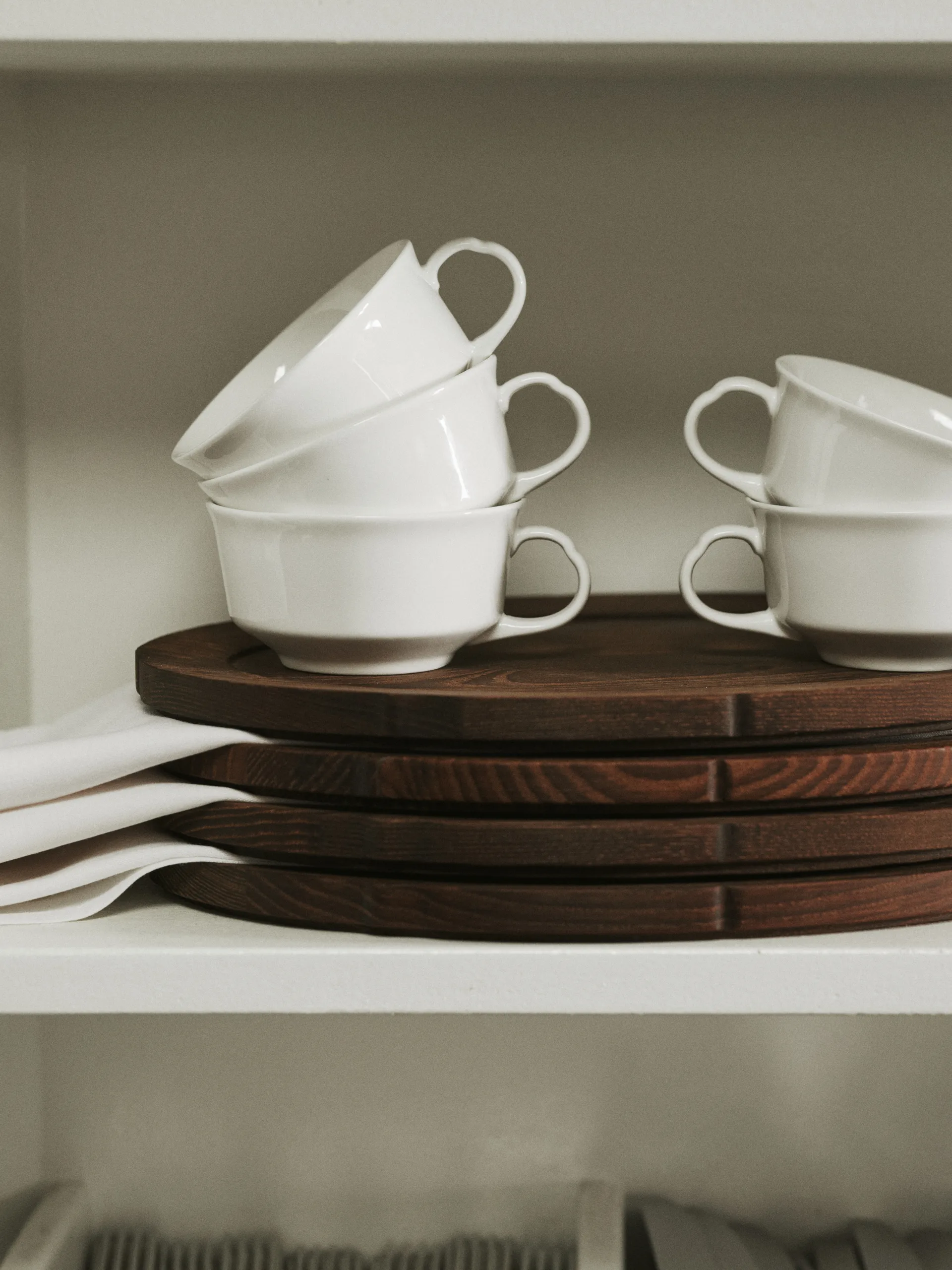 Silhouette Kaffeetasse 19 cl 4er pack, White Serax