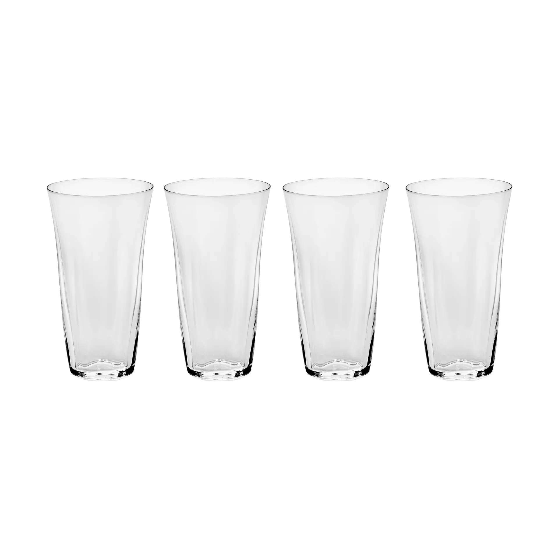 Silhouette Longdrinkglas 44 cl 4er pack, Clear Serax