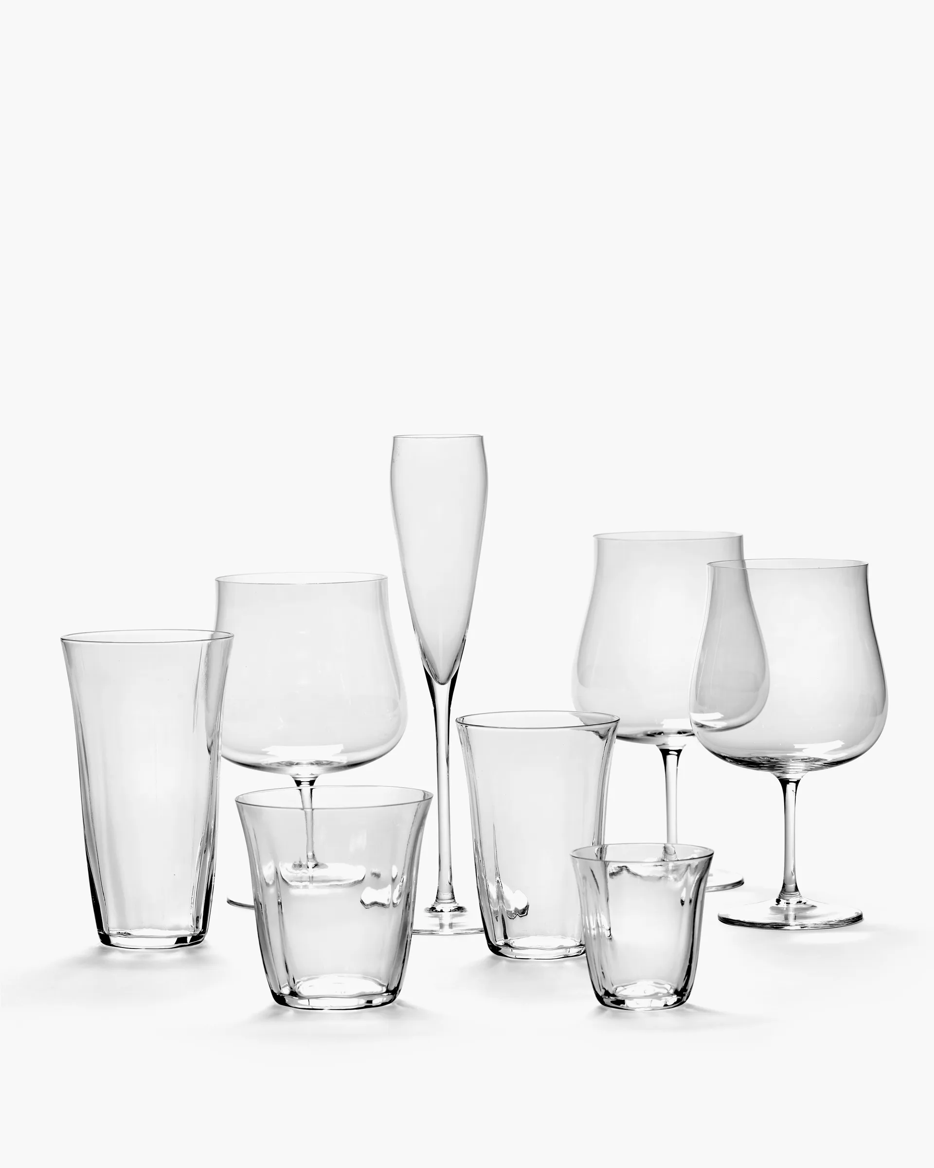 Silhouette Longdrinkglas 44 cl 4er pack, Clear Serax