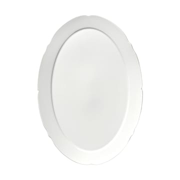 Silhouette ovaler Teller L 21x30 cm 4er pack - White - Serax