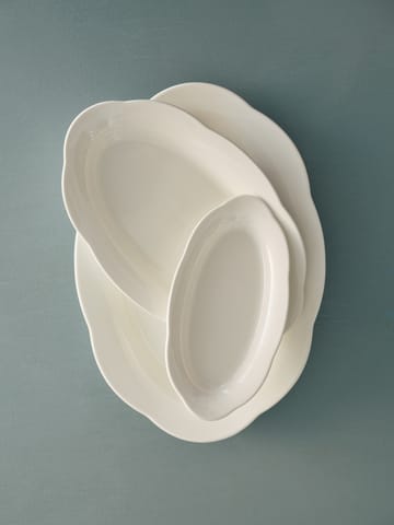 Silhouette ovaler tiefer Teller S 10x18,5 cm - White - Serax
