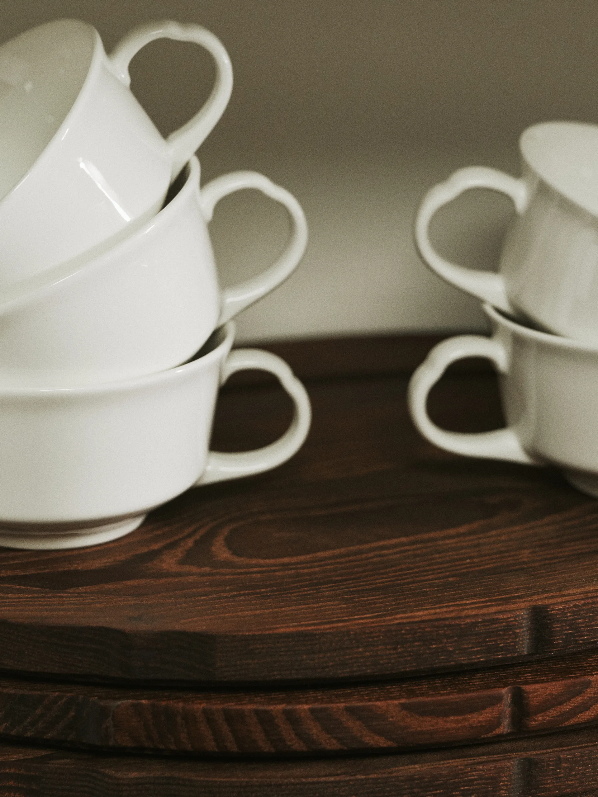 Silhouette ovales Serviertablett 21x30 cm, Ask Serax