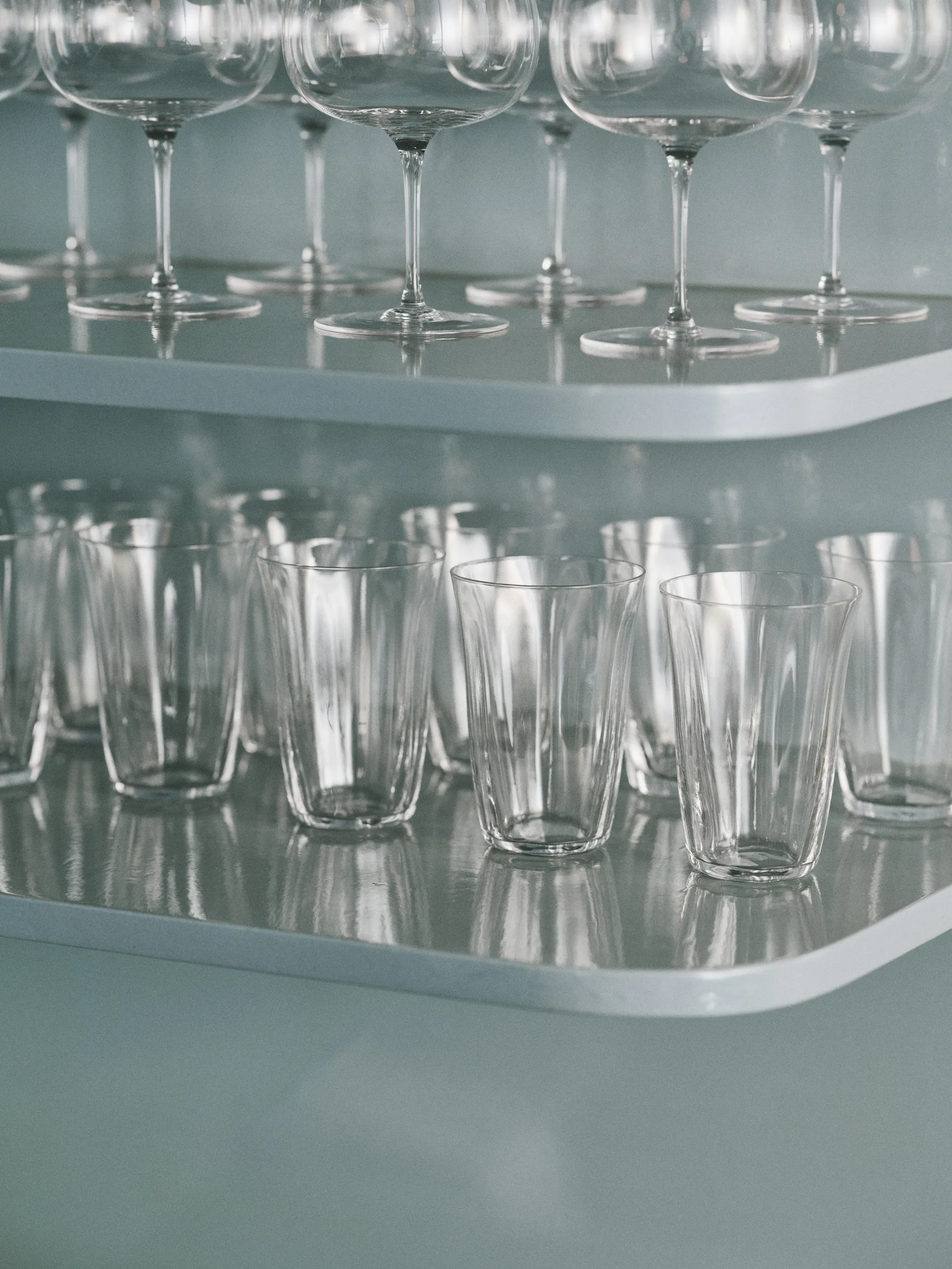 Silhouette Teeglas 28 cl 4er pack, Clear Serax