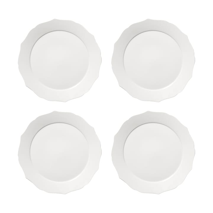 Silhouette Teller L Ø26 cm 4er pack - White - Serax