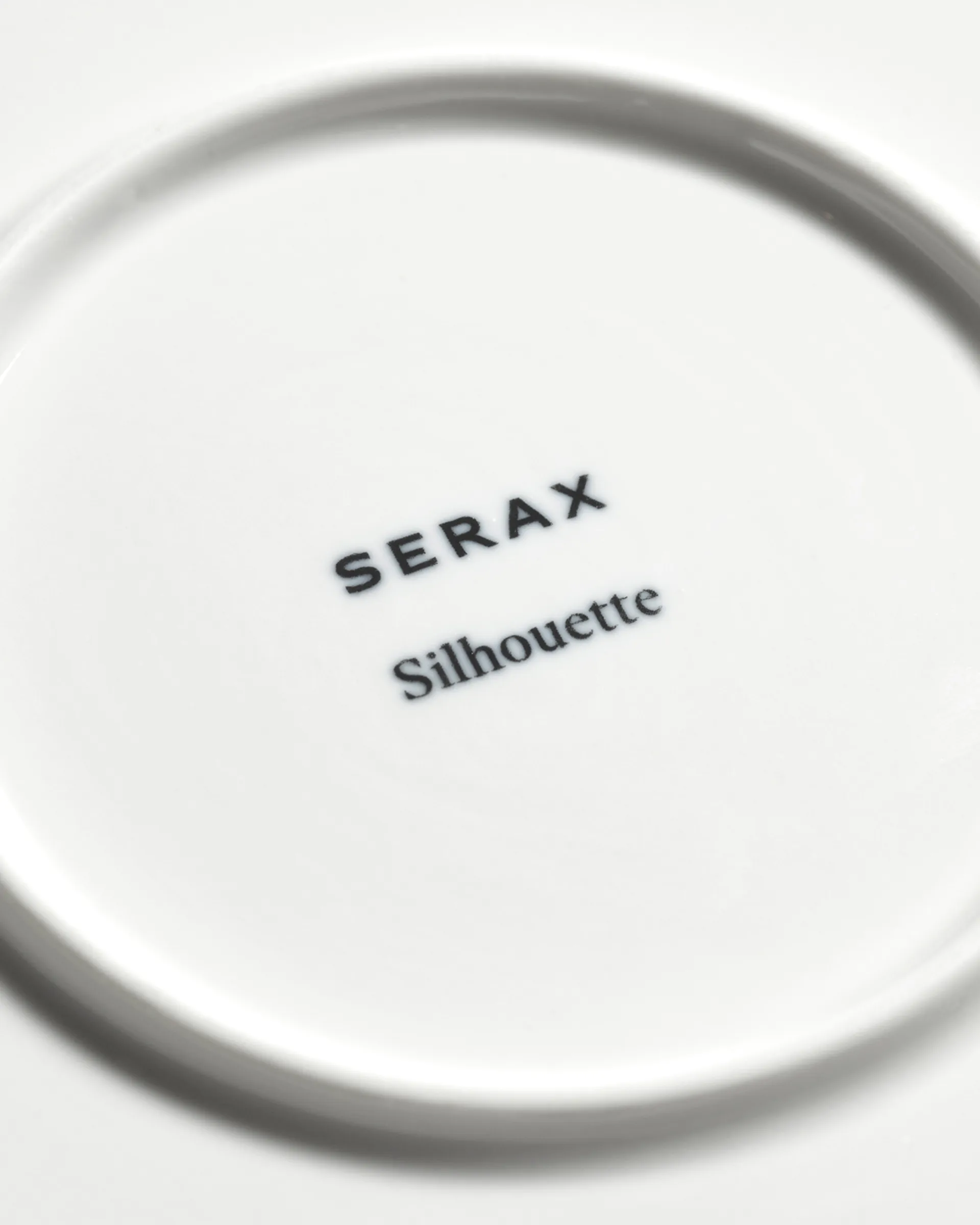 Silhouette Teller XS Ø17 cm 4er pack, White Serax