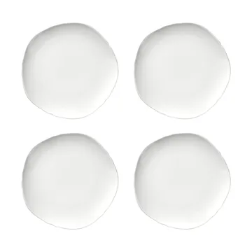 Silhouette Teller XXS Ø15 cm 4er pack - White - Serax