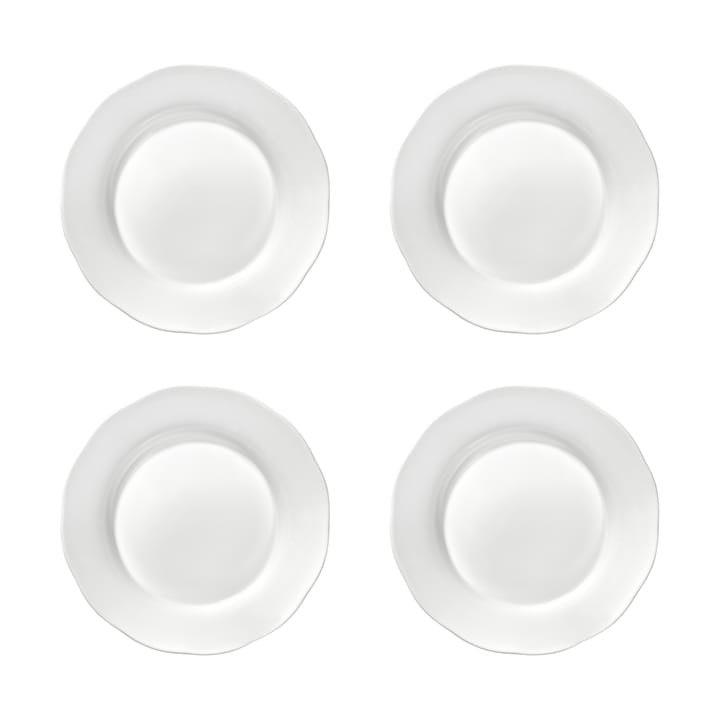 Silhouette tiefer Seitenteller L Ø18,5 cm 4er pack - White - Serax