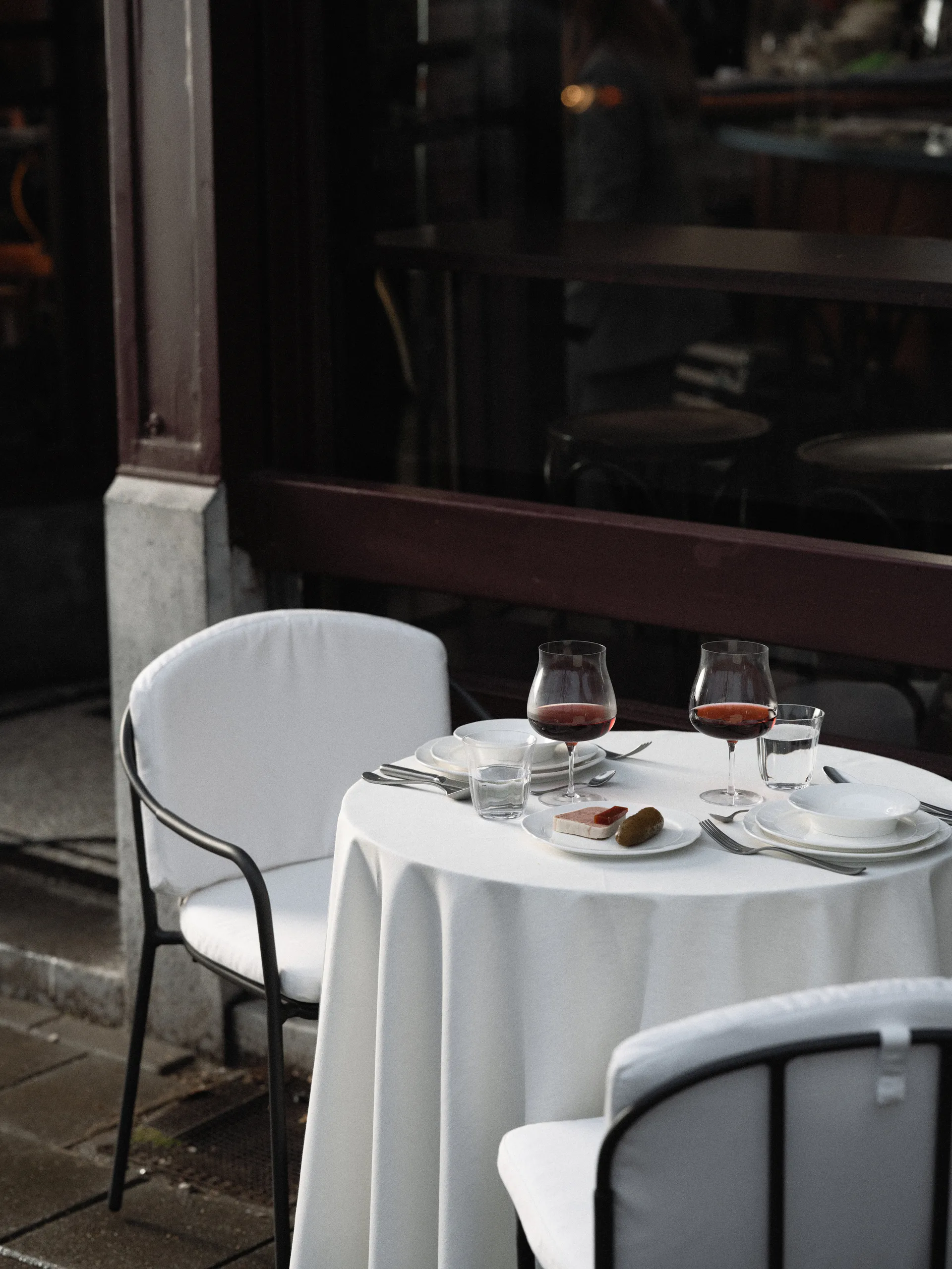 Silhouette tiefer Seitenteller M Ø15 cm 4er pack, White Serax