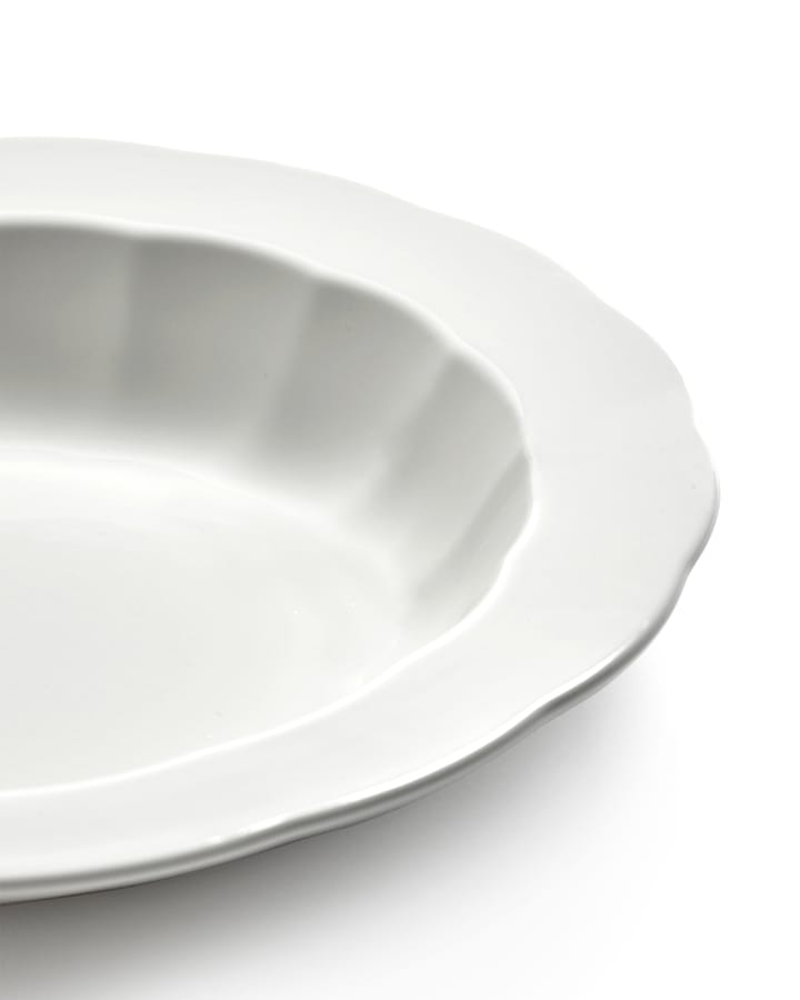 Silhouette tiefer Teller M Ø23,7 cm 4er pack, White Serax
