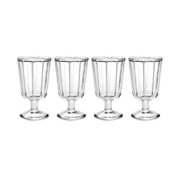 Surface Rotweinglas 23cl 4er Pack Klar - Serax