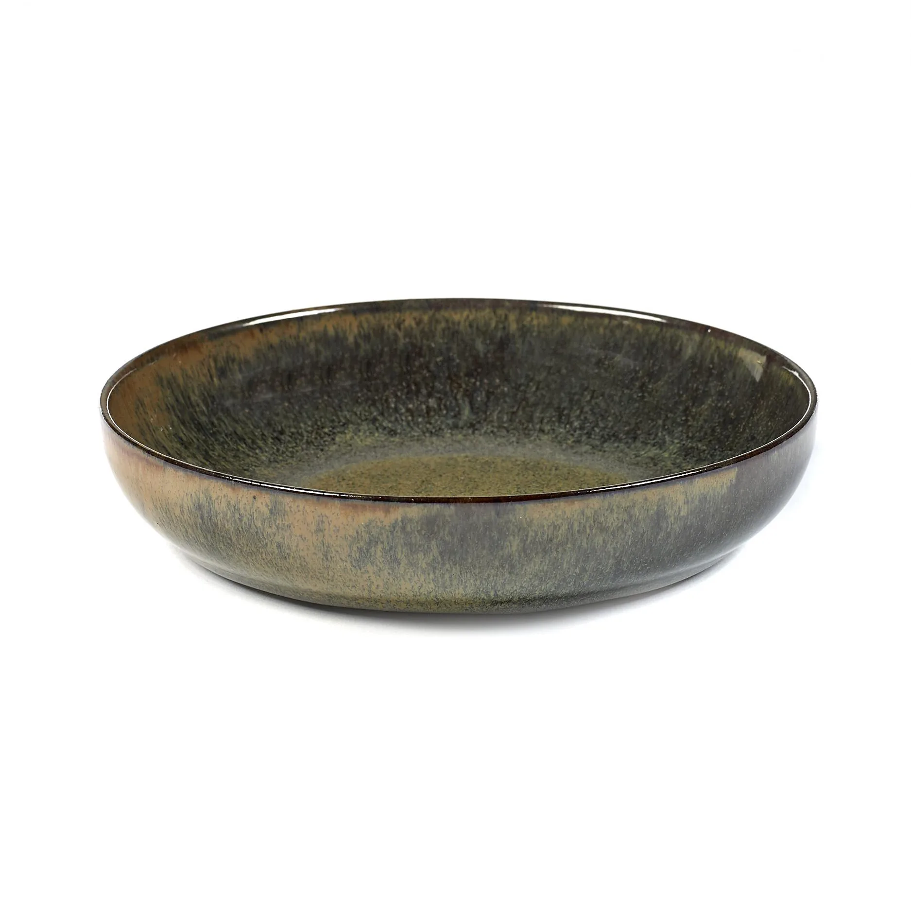 Surface tiefer Teller 19cm, Indi grey Serax