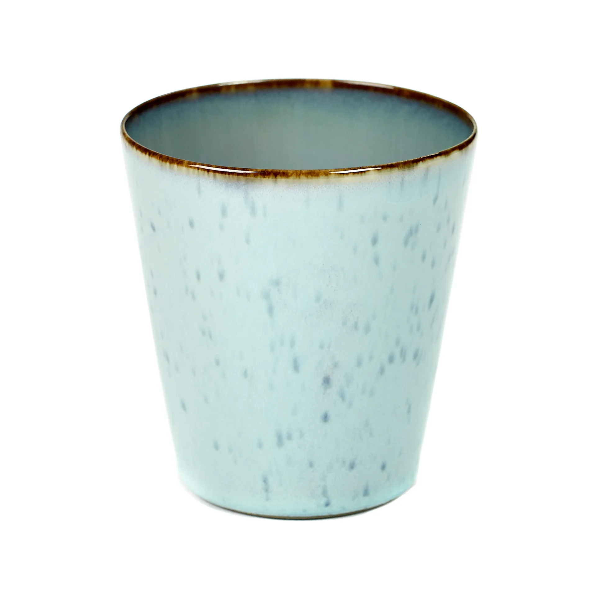 Terres de Rêves Becher M, Light blue-smokey blue Serax