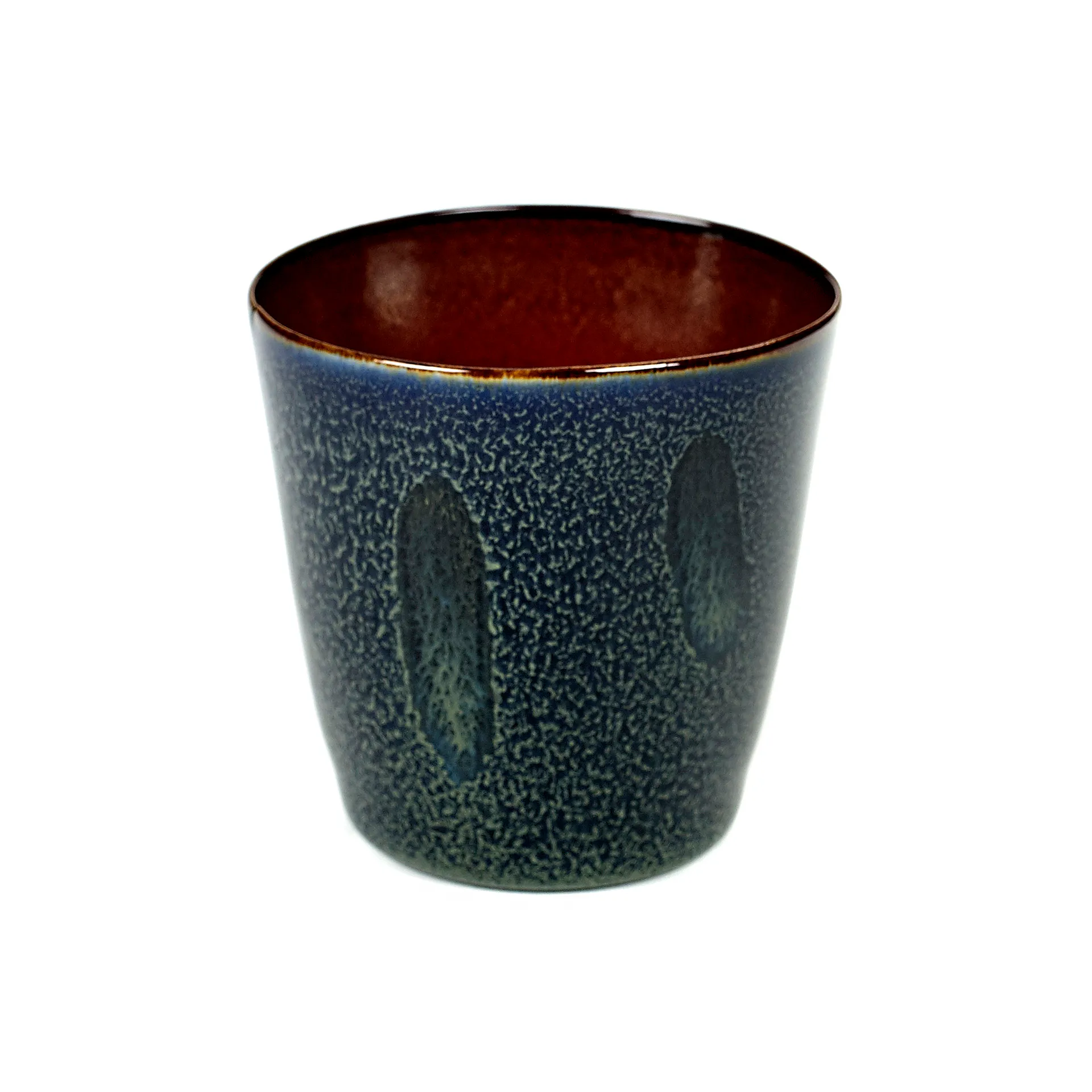 Terres de Rêves Becher S, Dark blue-rust Serax