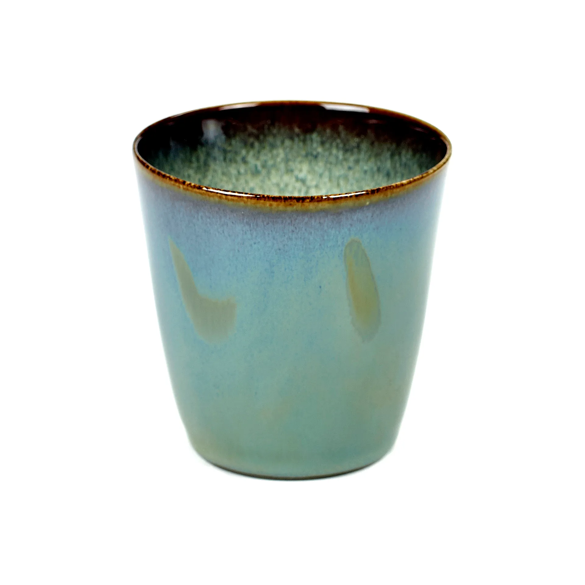 Terres de Rêves Becher S, Smokey blue-misty grey Serax