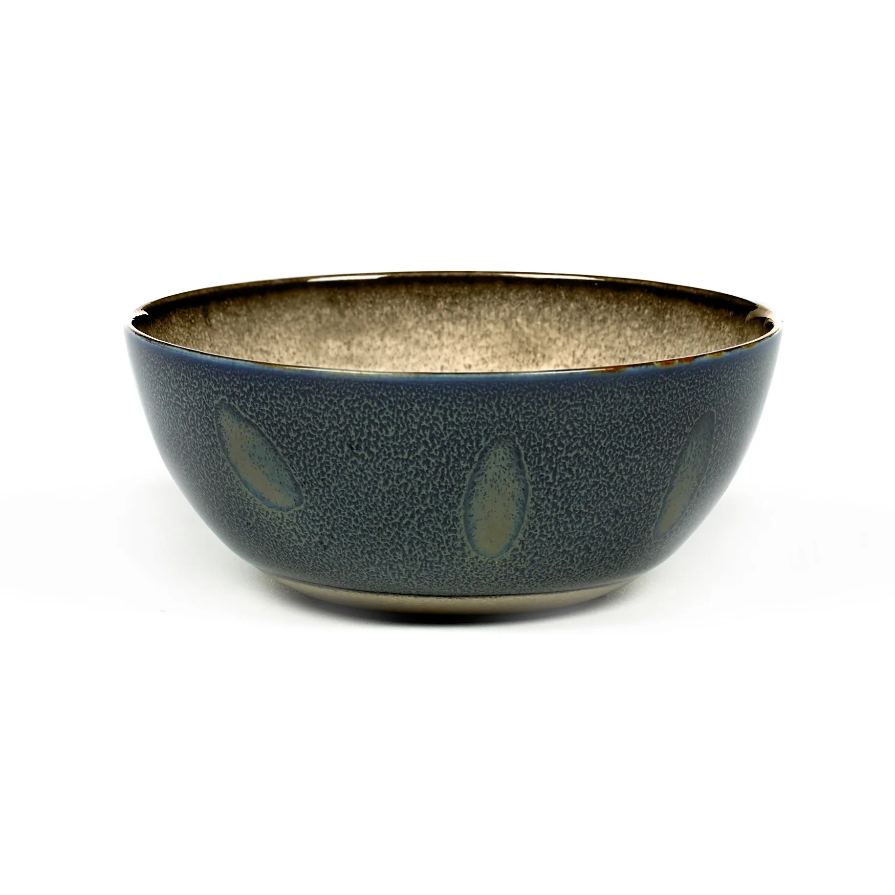 Terres de Rêves Schale M, Misty grey-dark blue Serax