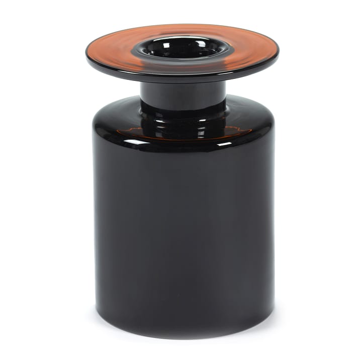 Wind & Fire Vase 27cm - Black-dark brown - Serax